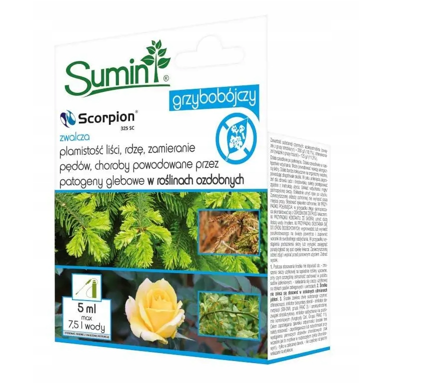 Scorpion 325 SC 5 ml. grzybobójczy mączniak, rdza Scorpion 325 SC 5 ml. grzybobójczy mączniak, rdza