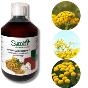 Sumin Wrotycz 0,5 L naturalny ekstrakt, odstrasza pędraki, drutowce, opuchlaki Sumin Wrotycz 0,5 L naturalny ekstrakt, odstrasza pędraki, drutowce, opuchlaki