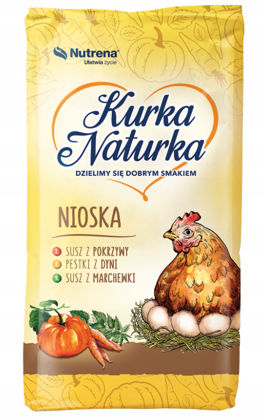 Pasza Kura Nioska 25 kg Karma Kurka Naturka dla kur niosek Pasza Kura Nioska 25 kg Karma Kurka Naturka dla kur niosek