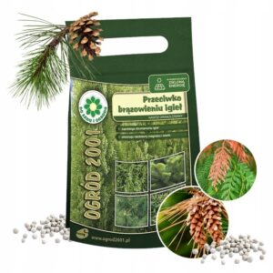 Ogród 2001 Przeciw Brązowieniu Igieł 5 kg Siarkopol nawóz gran. do iglaków PBI Ogród 2001 Przeciw Brązowieniu Igieł 5 kg Siarkopol nawóz gran. do iglaków PBI