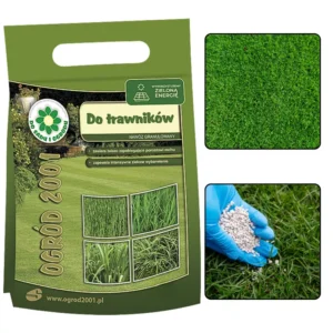 Ogród 2001 nawóz do trawnika granulowany 5 kg Siarkopol Ogród 2001 nawóz do trawnika granulowany 5 kg Siarkopol