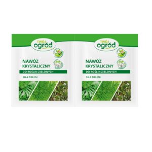 Nawóz kryst. do roślin Zielonych 2x5g Twój Ogród Nawóz kryst. do roślin Zielonych 2x5g Twój Ogród
