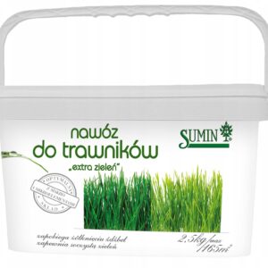 Sumin nawóz do trawnika Extra Zieleń 5 kg granulat Sumin nawóz do trawnika Extra Zieleń 5 kg granulat
