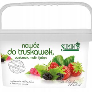 Sumin nawóz do truskawek, malin 2,5 kg granulowany Sumin nawóz do truskawek, malin 2,5 kg granulowany