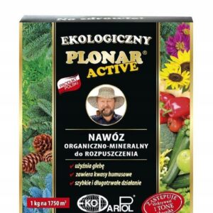 Plonar active 1 kg Sypki eko nawóz 1700 m2 Plonar active 1 kg Sypki eko nawóz 1700 m2