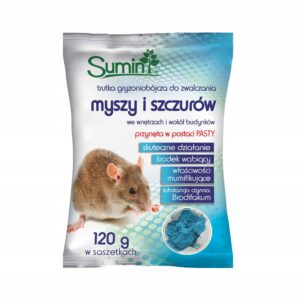 Trutka na myszy, szczury SUMIN Pasta miękka 120g Trutka na myszy, szczury SUMIN Pasta miękka 120g