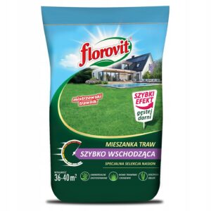 Trawa Szybko wschodząca 5 kg Florovit błyskawiczna zieleń Trawa Szybko wschodząca 5 kg Florovit błyskawiczna zieleń