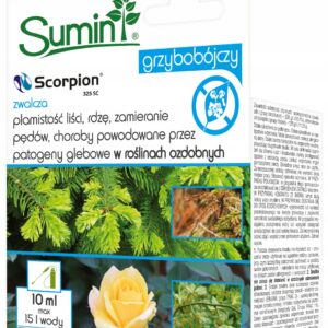 Scorpion 325 SC 10 ml. grzybobójczy mączniak, rdza, szara pleśń, Sumin Scorpion 325 SC 10 ml. grzybobójczy mączniak, rdza, szara pleśń, Sumin