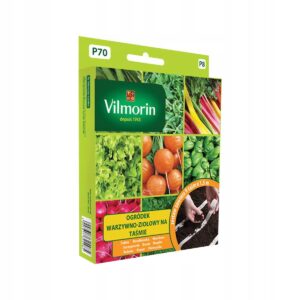 Nasiona Ogród Warzywny Zioła taśma nr 1 Vilmorin warzywa i zioła na taśmie Nasiona Ogród Warzywny Zioła taśma nr 1 Vilmorin warzywa i zioła na taśmie