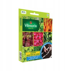 Nasiona Ogród Warzywny mix taśma nr 2 Vilmorin warzywa na taśmie mix Nasiona Ogród Warzywny mix taśma nr 2 Vilmorin warzywa na taśmie mix