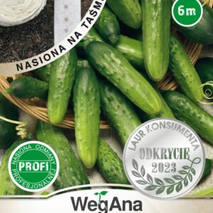 Nasiona na taśmie Ogórek Valerie F1 średnio późny 6 m Wegana Nasiona na taśmie Ogórek Valerie F1 średnio późny 6 m Wegana