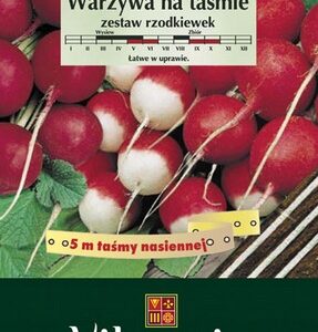 Nasiona na taśmie 5m Zestaw Rzodkiewek Vilmorin Nasiona na taśmie 5m Zestaw Rzodkiewek Vilmorin
