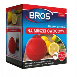 Bros pułapka na MUSZKI Owocówki z płynem Bros pułapka na MUSZKI Owocówki z płynem