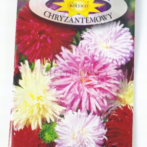 Nasiona Aster chryzantemowy mix kolorów 1 g Roltico Nasiona Aster chryzantemowy mix kolorów 1 g Roltico