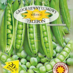 Nasiona Groch siewny łuskowy Telefon 40 g Roltico nasiona warzyw Nasiona Groch siewny łuskowy Telefon 40 g Roltico nasiona warzyw