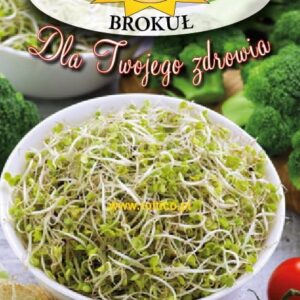Nasiona na kiełki Brokuł 10g. Nasiona na kiełki Brokuł 10g.