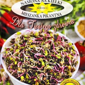 Nasiona na kiełki mieszanka pikantna 20 g Nasiona na kiełki mieszanka pikantna 20 g