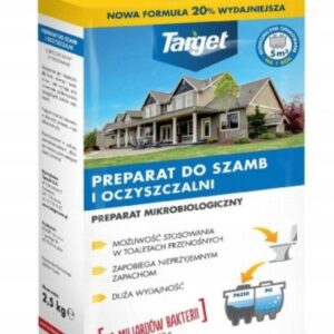 Proszek do szamb 2,50 kg Target preparat do szamb, oczyszczalni, Proszek do szamb 2,50 kg Target preparat do szamb, oczyszczalni,