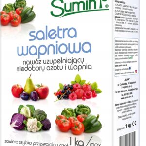 Saletra Wapniowa 1 kg nawóz azotowo-wapniowy granulowany Sumin Saletra Wapniowa 1 kg nawóz azotowo-wapniowy granulowany Sumin