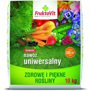 Fruktovit nawóz uniwersalny granulowany 10 kg Fruktovit nawóz uniwersalny granulowany 10 kg