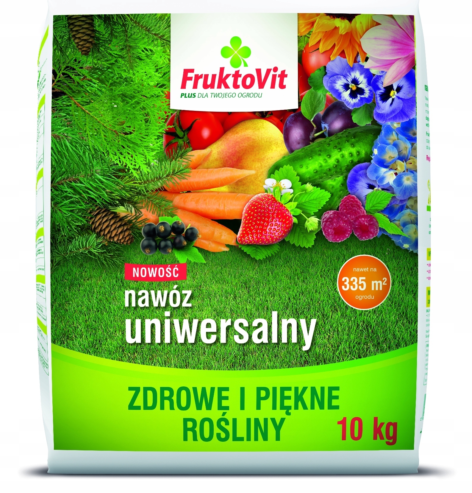 Fruktovit nawóz uniwersalny granulowany 10 kg Fruktovit nawóz uniwersalny granulowany 10 kg