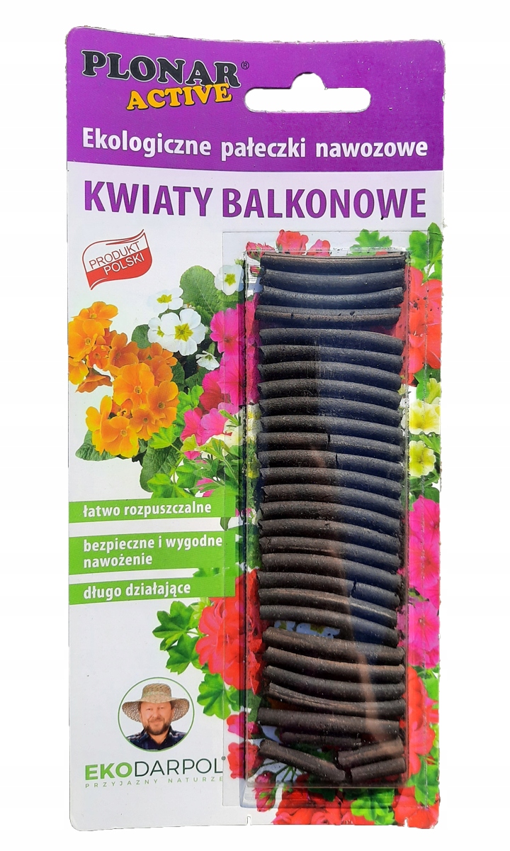 Plonar pałeczki rośliny balkonowe 30 szt. Ekodarpol Plonar pałeczki rośliny balkonowe 30 szt. Ekodarpol