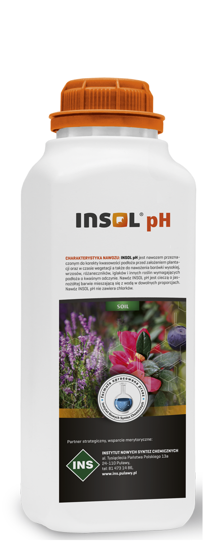 Insol Ph 1 L nawóz zakwaszający, odżywka borówka Insol Ph 1 L nawóz zakwaszający, odżywka borówka