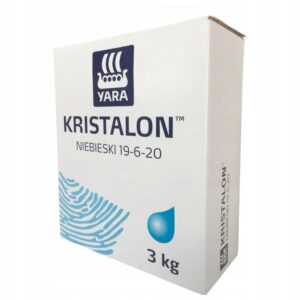 Kristalon Niebieski 3 kg 19-6-20 Yara, nawóz Azotowo-Potasowy Kristalon Niebieski 3 kg 19-6-20 Yara, nawóz Azotowo-Potasowy