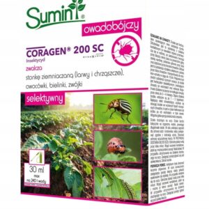 Coragen 200 SC 30 ml. stonka ziemn. zwójka, bielinek skuteczny na Stonkę Coragen 200 SC 30 ml. stonka ziemn. zwójka, bielinek skuteczny na Stonkę