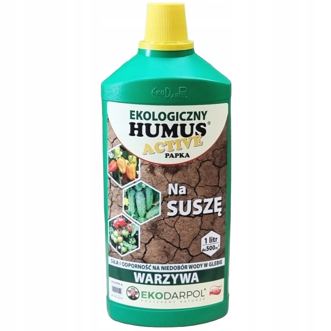 Humus Active na suszę Warzywa 1 l. Humus łagodzący skutki suszy Humus Active na suszę Warzywa 1 l. Humus łagodzący skutki suszy