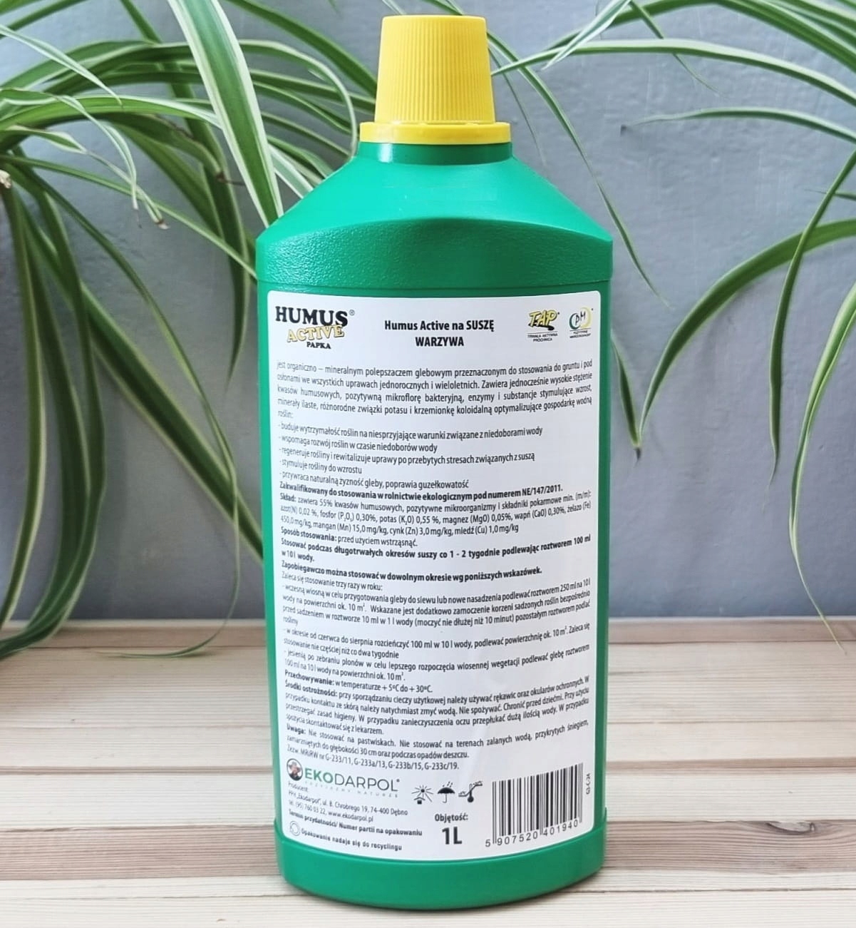 Humus Active na suszę Warzywa 1 l. Humus łagodzący skutki suszy Humus Active na suszę Warzywa 1 l. Humus łagodzący skutki suszy