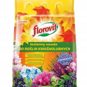 Florovit nawóz Jesienny granulat do roślin Kwaśnolubnych 3 kg Borówka, Florovit nawóz Jesienny granulat do roślin Kwaśnolubnych 3 kg Borówka,