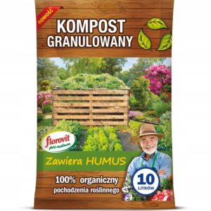 Florovit Kompost granulowany 10 l. naturalny Florovit Kompost granulowany 10 l. naturalny