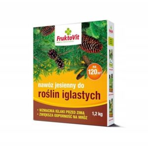 FruktoVit nawóz granulowany JESIENNY do iglaków 1,2 kg FruktoVit nawóz granulowany JESIENNY do iglaków 1,2 kg