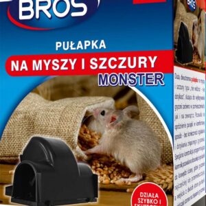 Łapka na myszy, Bros pułapka plastikowa Monster, Łapka na myszy, Bros pułapka plastikowa Monster,