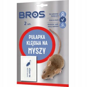 Lep na myszy 2 sztuki Bros Żywołapka, pułapka klejowa Lep na myszy 2 sztuki Bros Żywołapka, pułapka klejowa