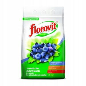 Florovit nawóz 3 kg granulowany do Borówek Florovit nawóz 3 kg granulowany do Borówek