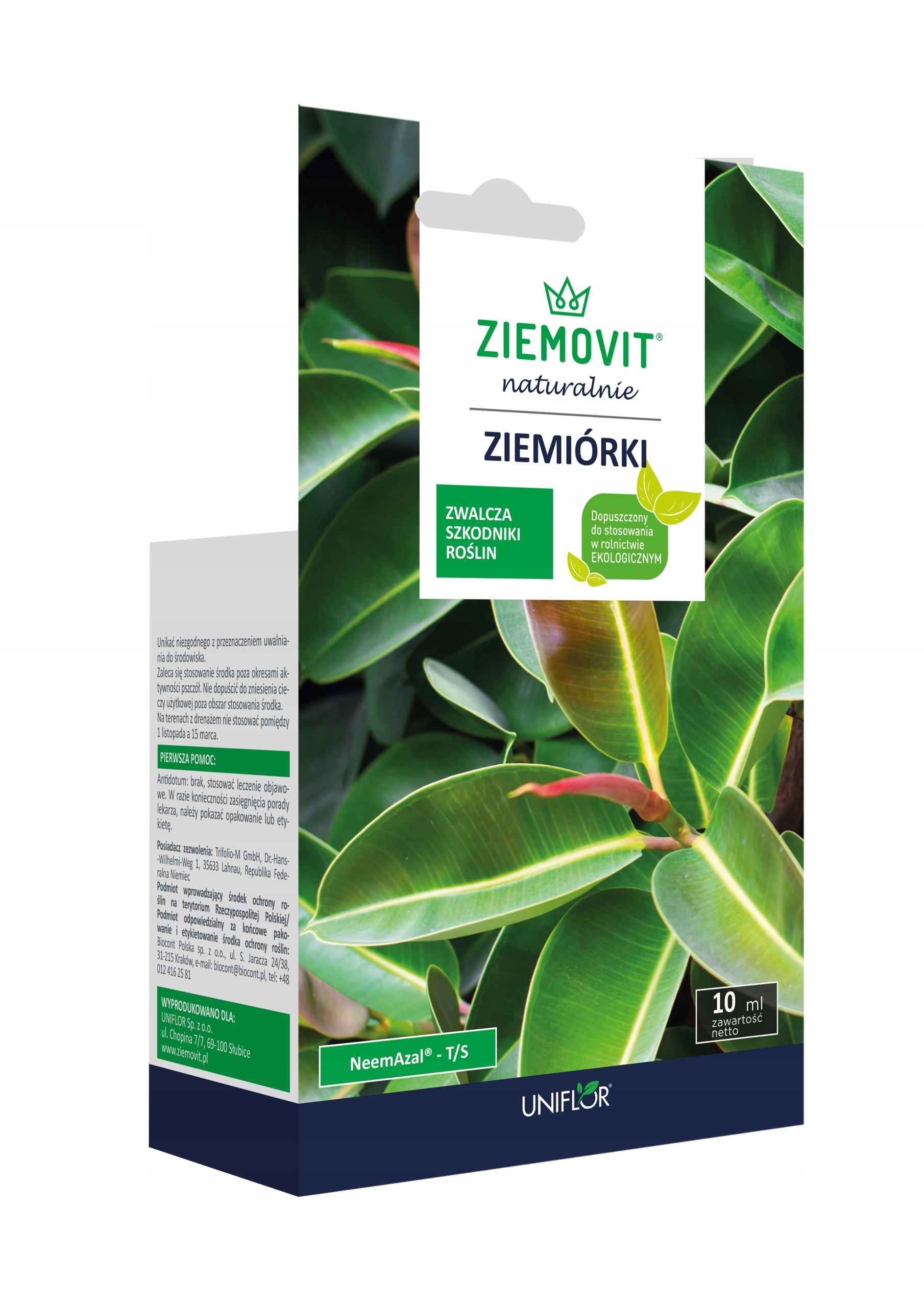 NeemAzal T/S 10 ml. na mszycę, ziemiórkę, stonkę Ziemovit NeemAzal T/S 10 ml. na mszycę, ziemiórkę, stonkę Ziemovit