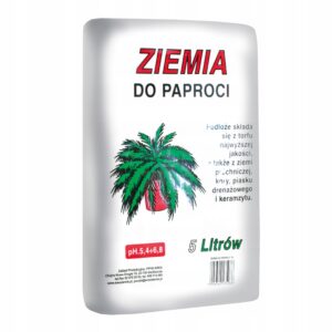 Ziemia do Paproci 5 l. podłoże do paprotek Arex Ziemia do Paproci 5 l. podłoże do paprotek Arex