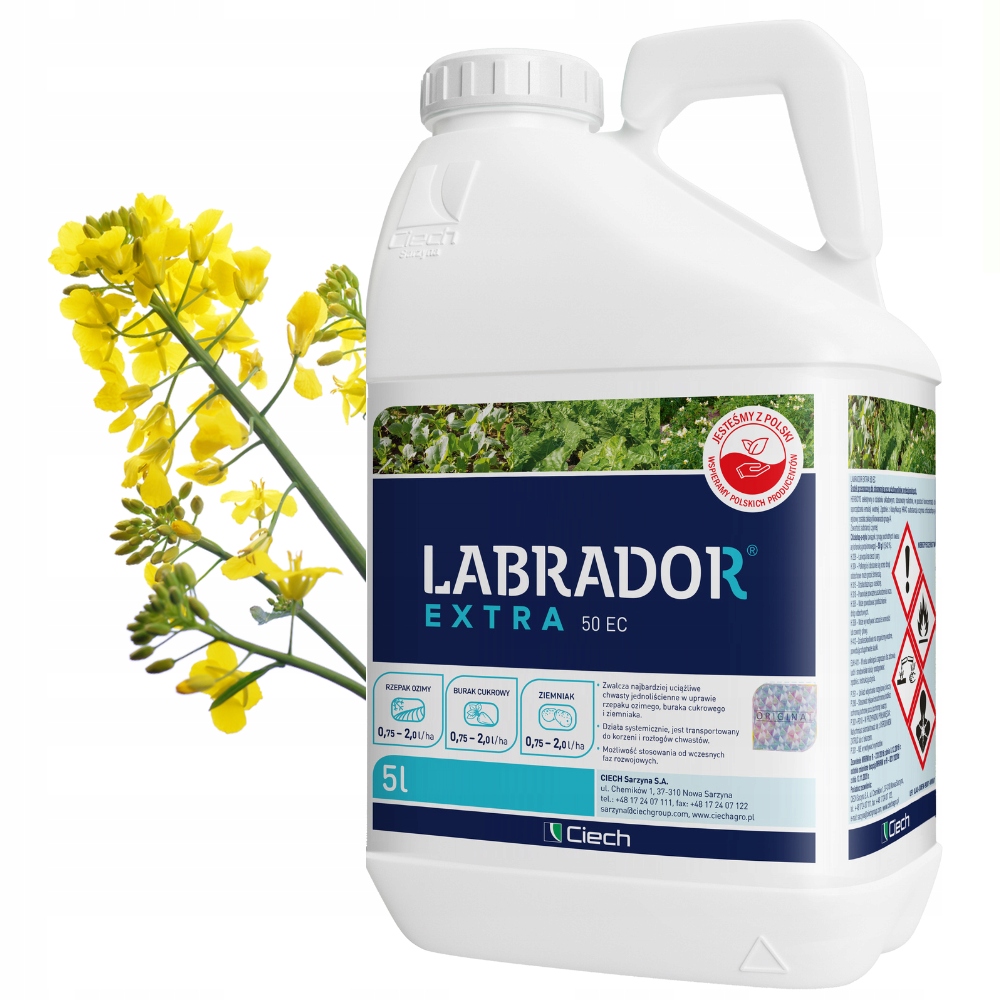 Lablador Extra 50 EC 5 l. zwalcza perz, chwasty jednoliścienne Lablador Extra 50 EC 5 l. zwalcza perz, chwasty jednoliścienne