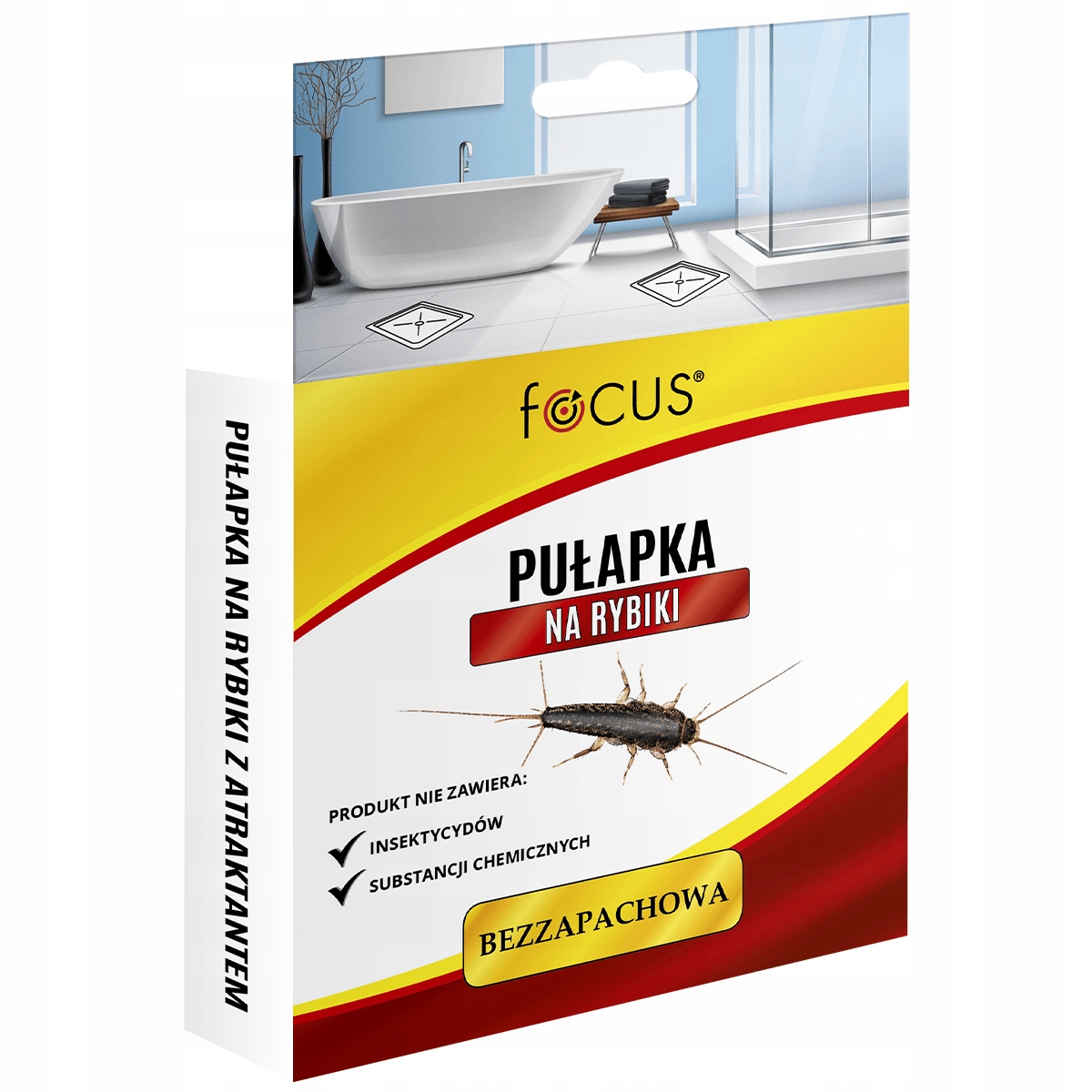 Pułapka przeciwko rybikom Focus 2 szt Pułapka przeciwko rybikom Focus 2 szt