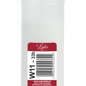 Wkład do znicza parafinowy 11,5 cm W11, LUKS czas palenia 35 h Wkład do znicza parafinowy 11,5 cm W11, LUKS czas palenia 35 h