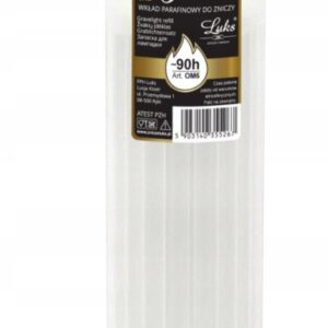 Wkład do znicza parafinowy 20 cm OM6, LUKS czas palenia 90 h Wkład do znicza parafinowy 20 cm OM6, LUKS czas palenia 90 h