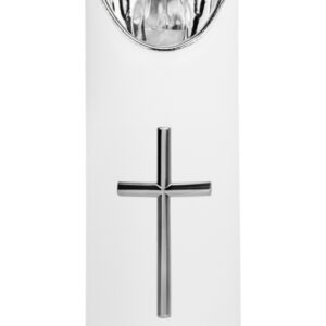 WKŁAD do znicza Ledowy, ZNICZ LED, ŚWIECA biel/srebro 15 cm biały płomień WKŁAD do znicza Ledowy, ZNICZ LED, ŚWIECA biel/srebro 15 cm biały płomień