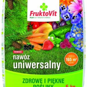 Fruktovit nawóz uniwersalny granulowany 5 kg Fruktovit nawóz uniwersalny granulowany 5 kg