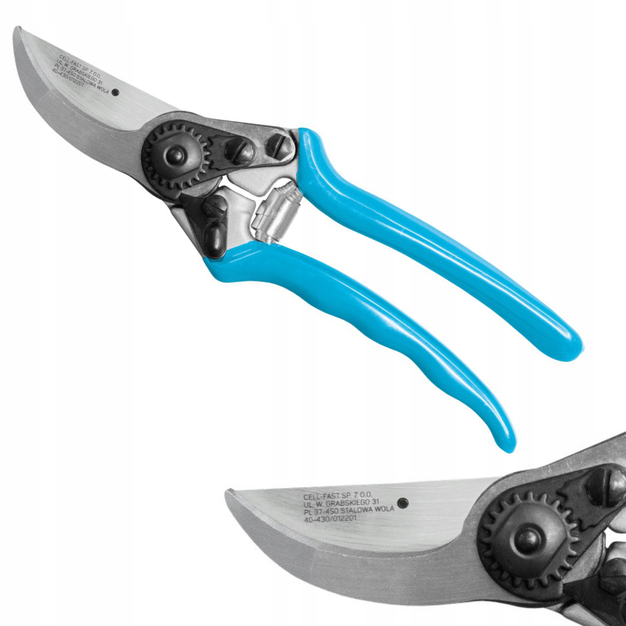 Sekator jednoręczny nożycowy 40-417 metalowy Cellfast cięcie do 2,2 cm Sekator jednoręczny nożycowy 40-417 metalowy Cellfast cięcie do 2,2 cm