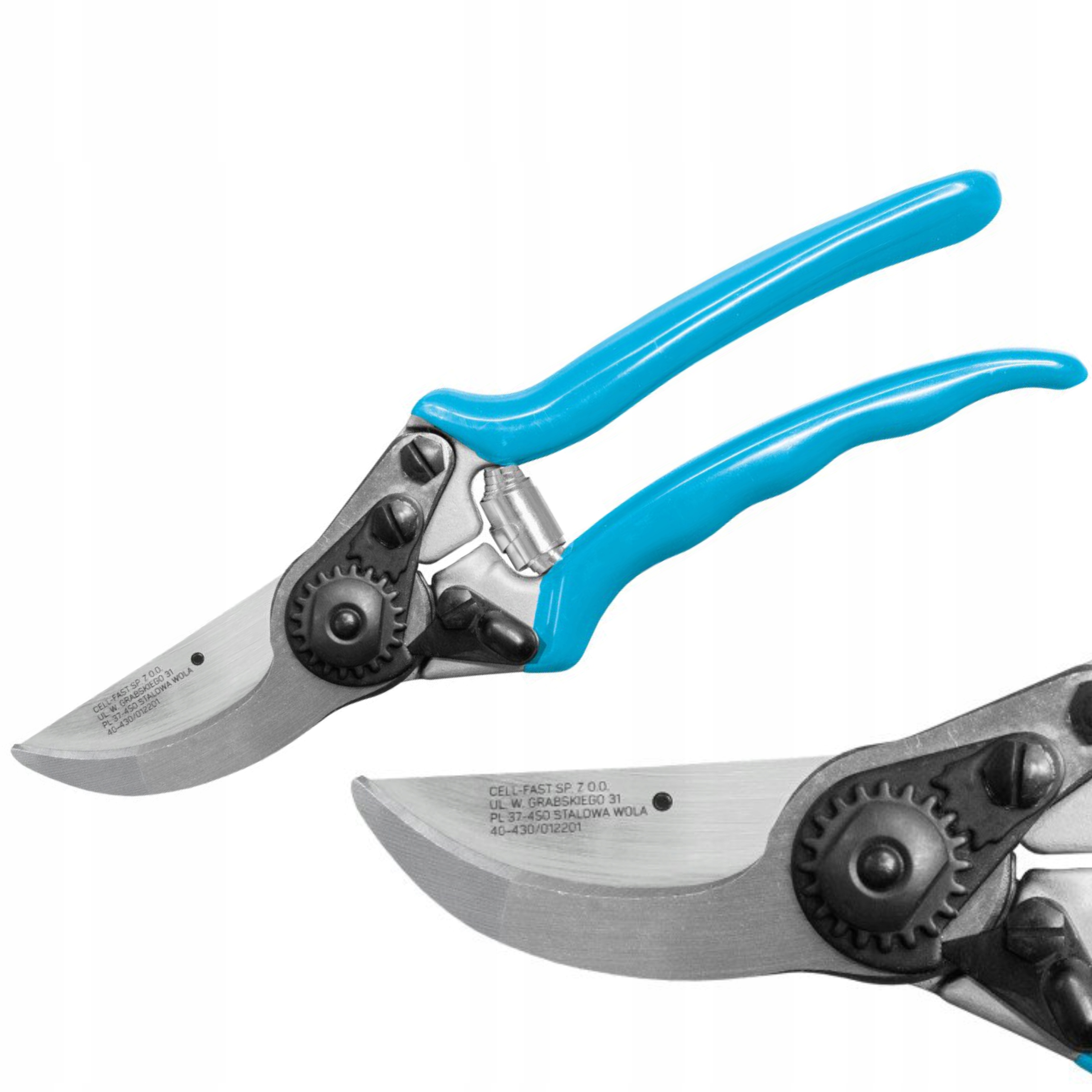 Sekator jednoręczny nożycowy 40-417 metalowy Cellfast cięcie do 2,2 cm Sekator jednoręczny nożycowy 40-417 metalowy Cellfast cięcie do 2,2 cm