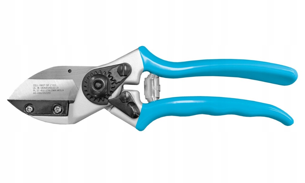 Sekator jednoręczny kowadełkowy 40-418 metalowy Cellfast cięcie do 2,2 cm Sekator jednoręczny kowadełkowy 40-418 metalowy Cellfast cięcie do 2,2 cm