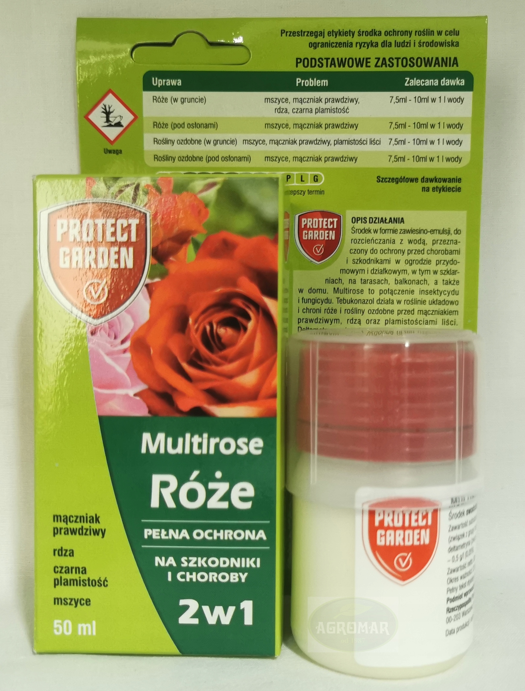 Multirose 50 ml. SBM 2w1 na choroby i szkodniki Multirose 50 ml. SBM 2w1 na choroby i szkodniki