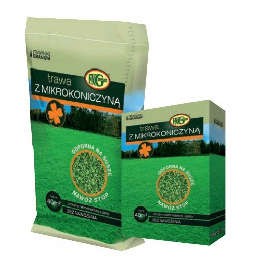 Trawa mieszanka z mikrokoniczyną 1 kg / 40 m2 Granum Trawa mieszanka z mikrokoniczyną 1 kg / 40 m2 Granum